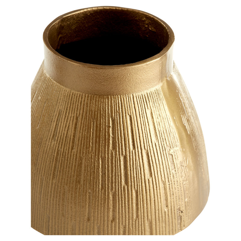 Dorado Handmade Aluminum Table Vase