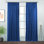 Rideau décoratif obscurcissant très long et très large Pinch Plate