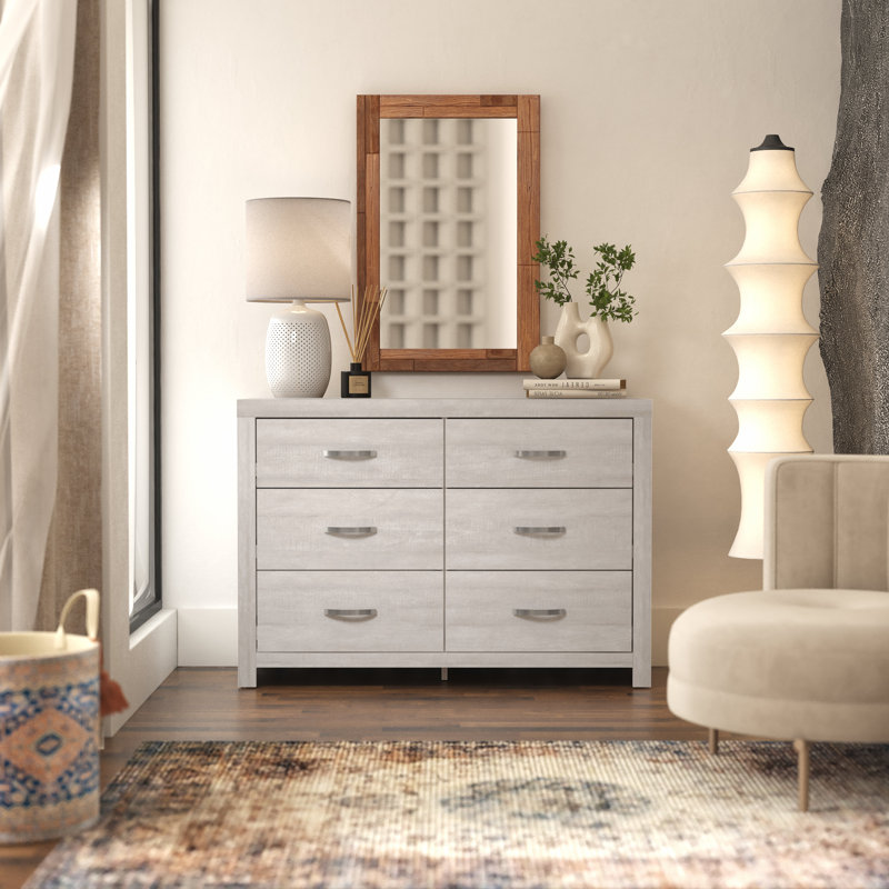 Wade Logan® Aimaan 6 - Drawer Dresser & Reviews | Wayfair