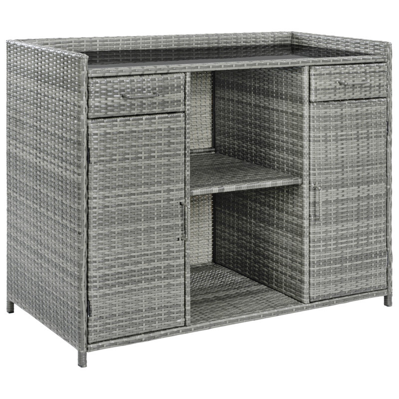 Buffet 2 portes, Gris