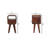 Extra Mini Oakish Curve Open Slot Bedside-2103458163