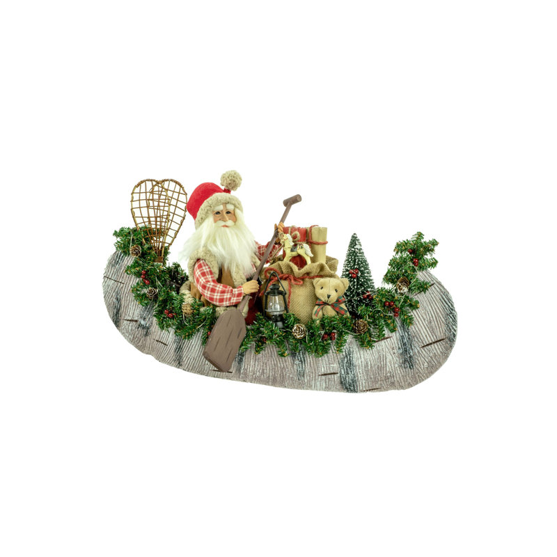Red Canoe Santa