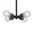 Kovin 8 - Light Dimmable Sputnik Modern Linear Chandelier