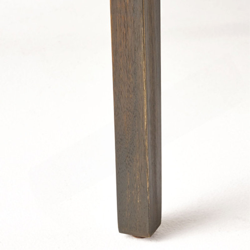 Chaise de salle à manger Perla, 2 pièces avec 2 coussins, gris, Naturel, Gris