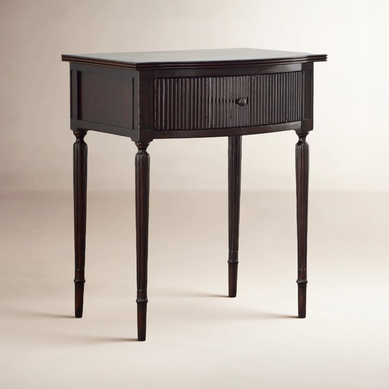 Magdalin Solid Wood End Table