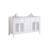 Watkinsville 60'' Double Bathroom Vanity with Top-42562310-104561955