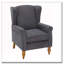 Fauteuil d'appoint à dossier haut-1358554650