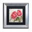 «Jadaya», abricot pivoines I, reproduction d'art encadrée-20122674-70912078-20122675
