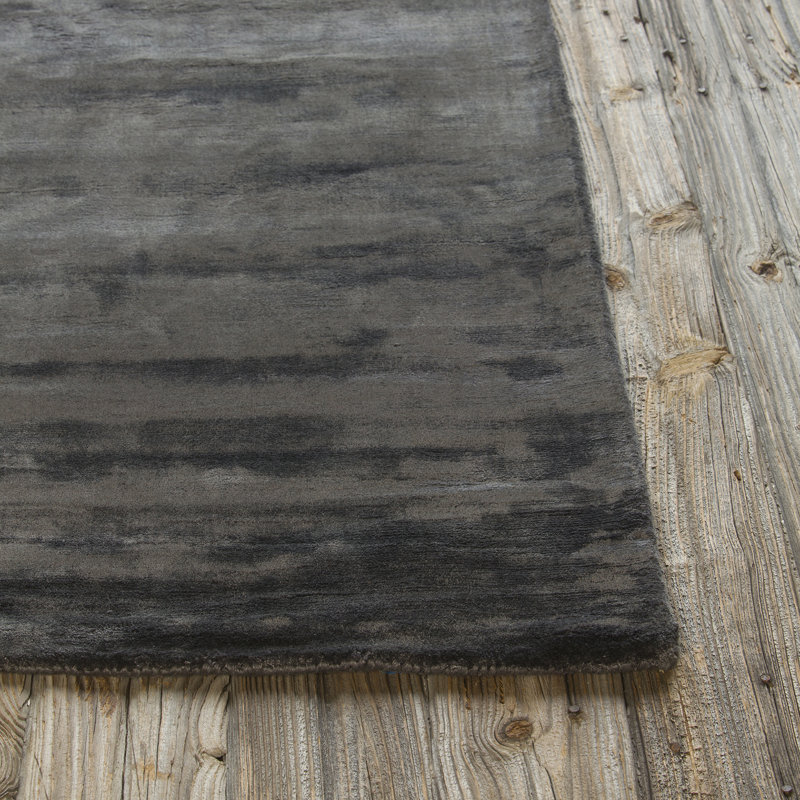 Gloria Hand Woven Wool Abstract Area Rug, Rectangle 5' x 6'