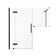 Endless Tampa 60" W x 72" H Buttress Corner Shower Kit, Door, 2 Panel