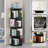 Rotating Bookshelf, 360 Display Bookcase Storage Rack For Kids & Adults