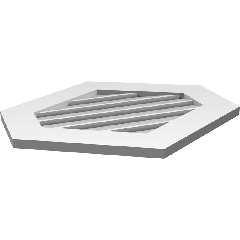 Pente verticale verticale en uréthane Signature 7 pi, H 24 po x l 26 po x P 1 po
