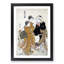 Three Women & a Boy by Torii Kiyonaga - Picture Frame Painting Print-55611293-55611295