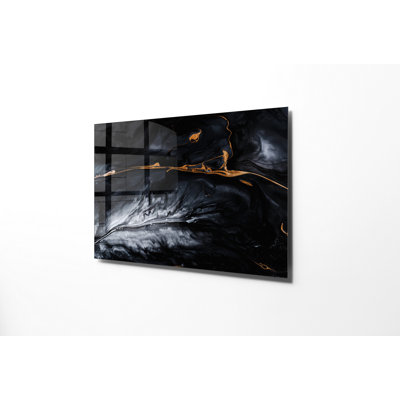 Peinture décorative en verre trempé