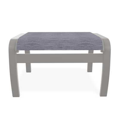 Belle Isle Sling Aluminum Frame Ottoman