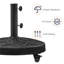 20.75kg Umbrella Base with Wheels-1411754816
