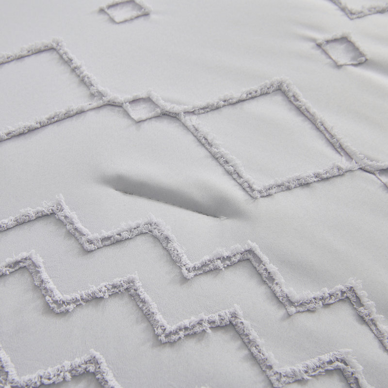 Comforter, Queen Comforter + 2 Additional Pieces, Gray