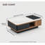 Table basse flottante Modern Luxury