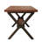 Kristofer Kitchen Dining Table with Storage Shelves-121936514