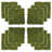 1.5' H x 1.5' W Topiary Polyester Privacy Screen