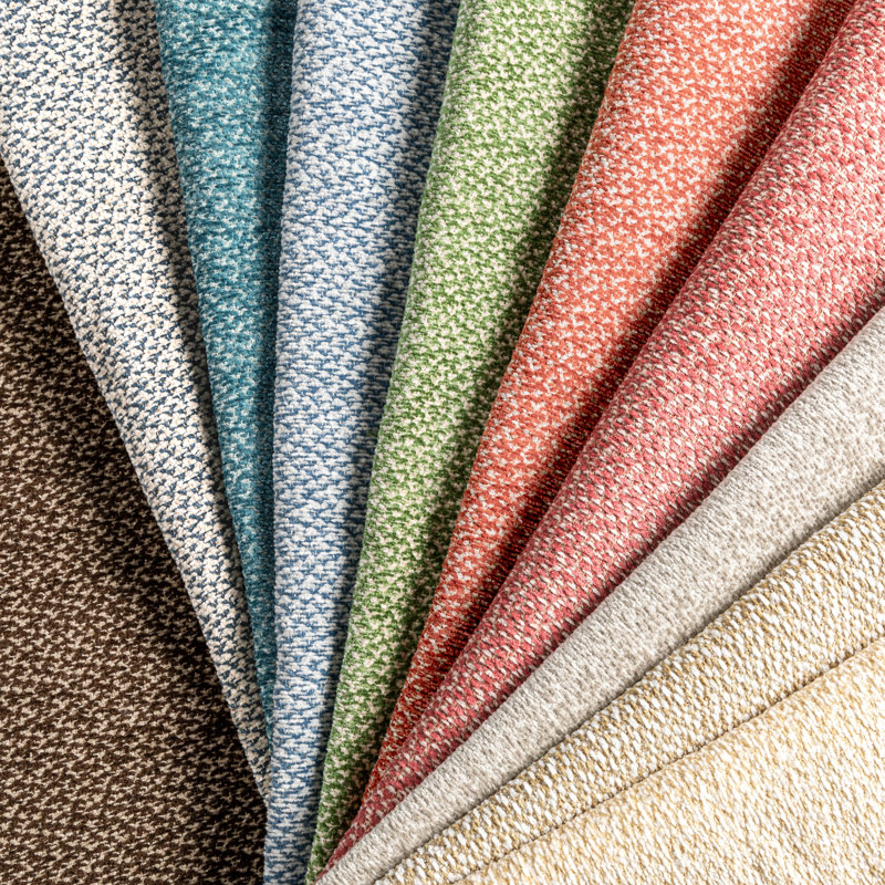 Chambery Textures III Sasson Cotton Blend Fabric, Teal