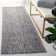 Rhawnie Striped Wool Hand Tufted Area Rug