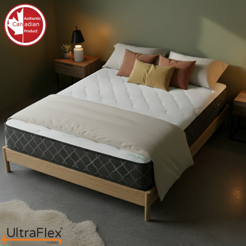 Matelas hybride à ressorts ensachés UltraFlex® Summmit, 9"