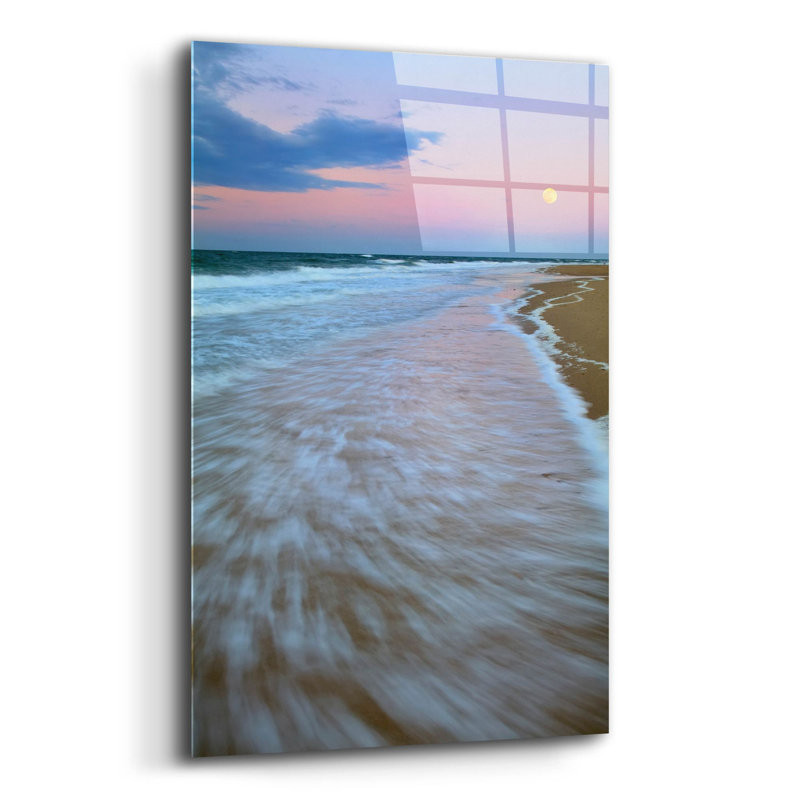 «Cape Cod Moonset» par Patrick Zephyr, H 16 po x l 12 po x P 0,13 po