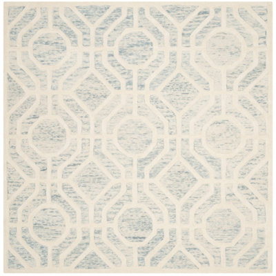 Deedgra Hand Tufted Wool Geometric Rug