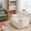 Fauteuil à billes en peluche de taille moyenne pour adulte avec rembourrage en mousse-1619800092