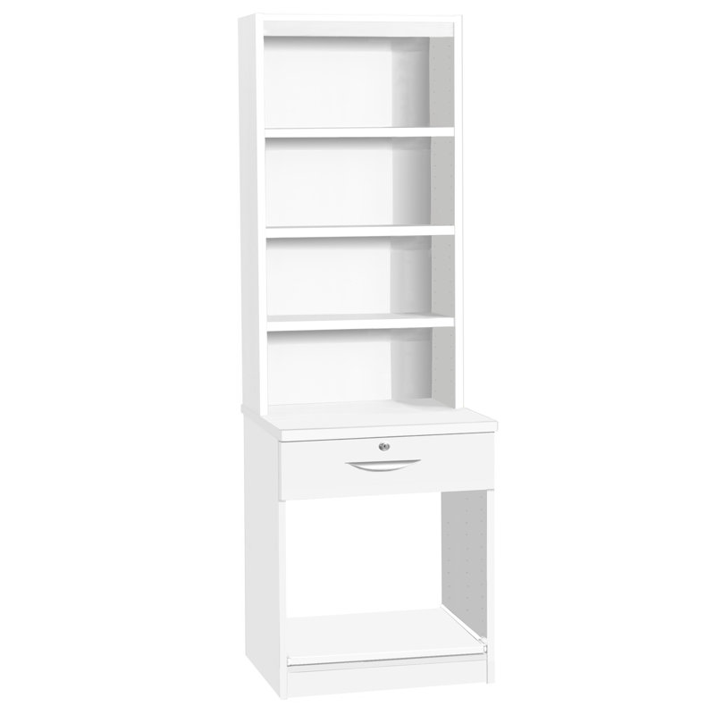 Nero 182.8cm H x 60cm W Printer Stand, White