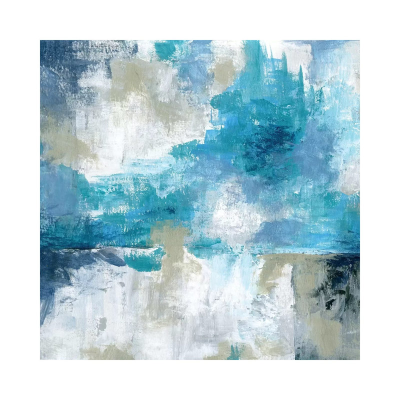 By The Sea by Katrina Craven - Wrapped Canvas Gallery-Wrapped Canvas Giclée, 93.98 cm H x 93.98 cm W
