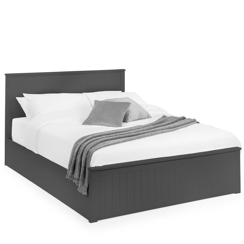 Coralie Storage Bed, Anthracite, Kingsize (5')
