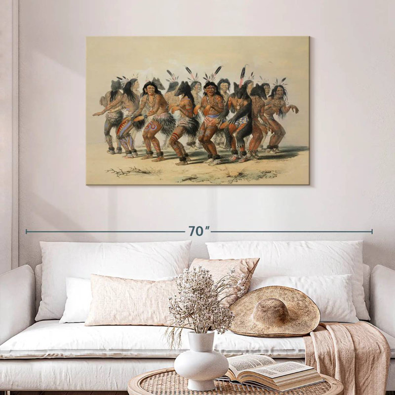 Lelar The Bear Dance 1845, 30" H x 45" W