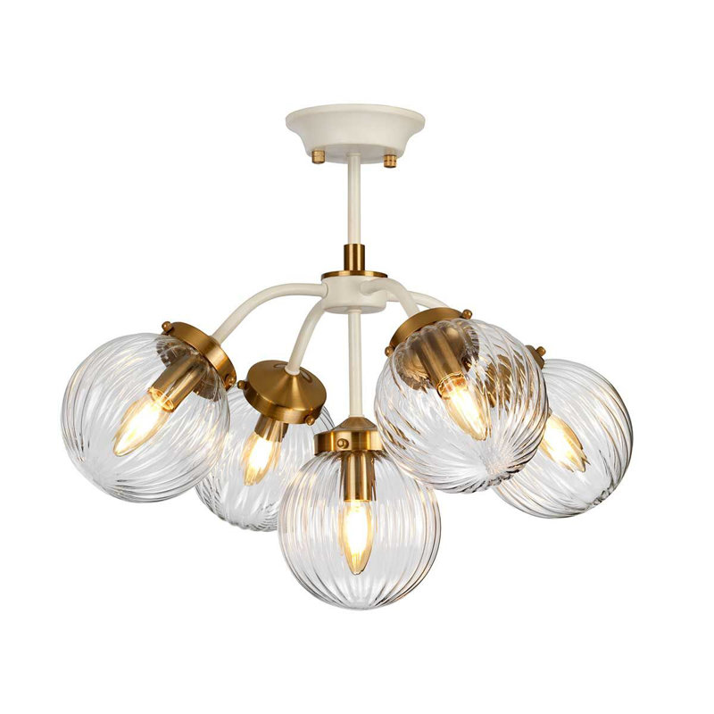 Jovan 5 - Light Shaded Chandelier