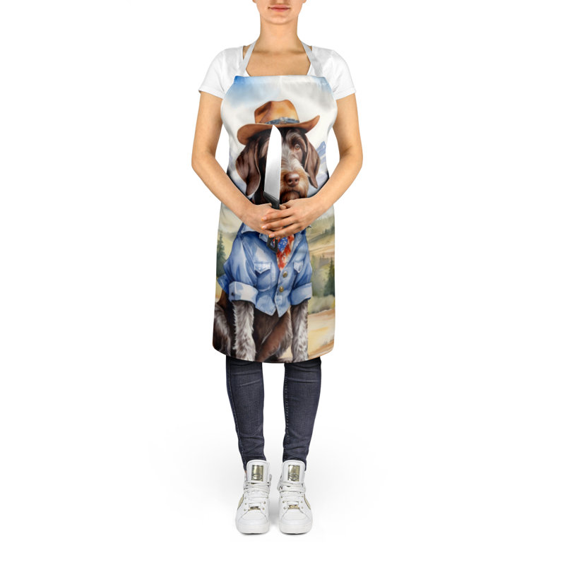 No Pattern Bib Apron