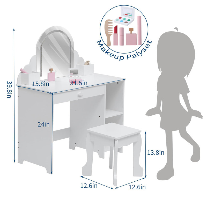 Dressing Table, White