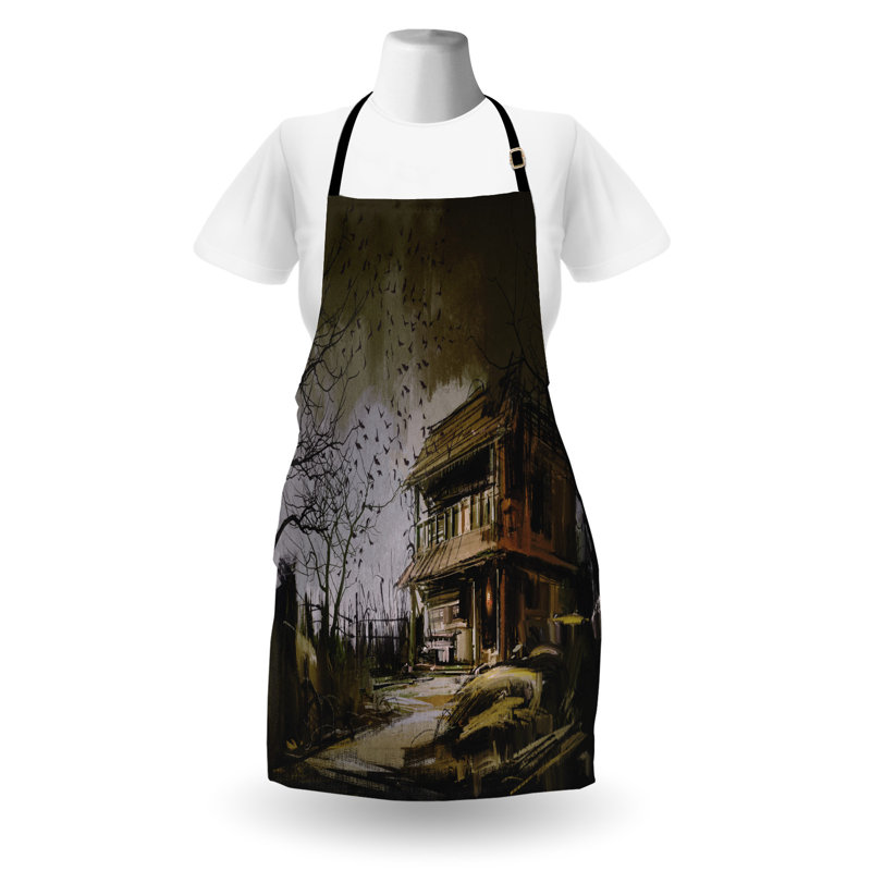 No Pattern Bib Apron