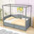 Aeriona Canopy Daybed with 2 Drawers-917037006