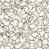 Susan Hable Floral Wallpaper by Susan Hable