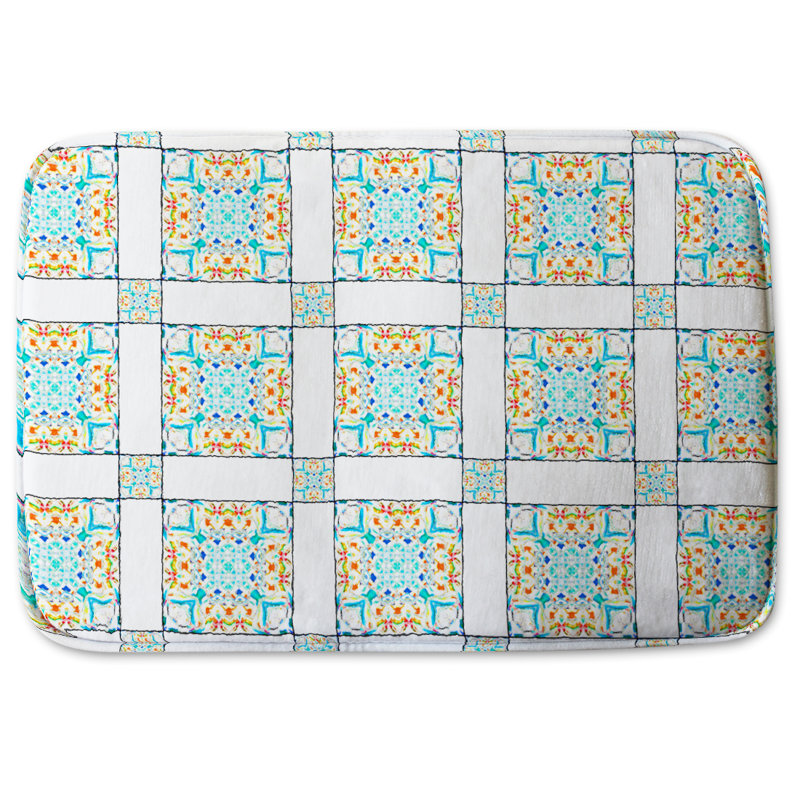 Nezahat Polyester Shower Curtain Set