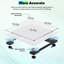 Arboleaf High-Precision Digital Body Fat Electronic Scale - Wireless Sync, 14 Body Composition Analysis, 396 Lbs Capacity, for Gyms, University Dormitories