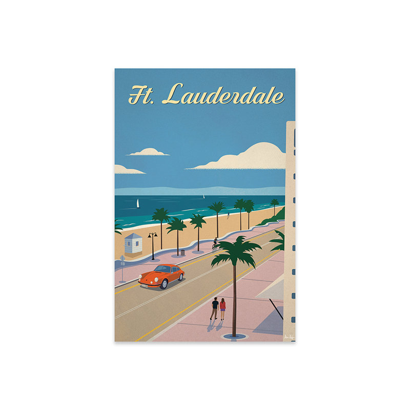 Impression sur verre acrylique Fort Lauderdale