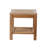 Solid Wood Tray Top End Table
