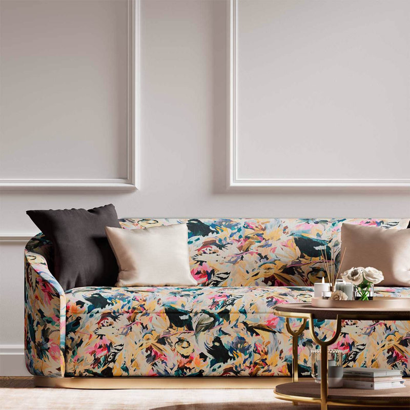 Montipora 100% Cotton Fabric, Harissa/Slate/Insence