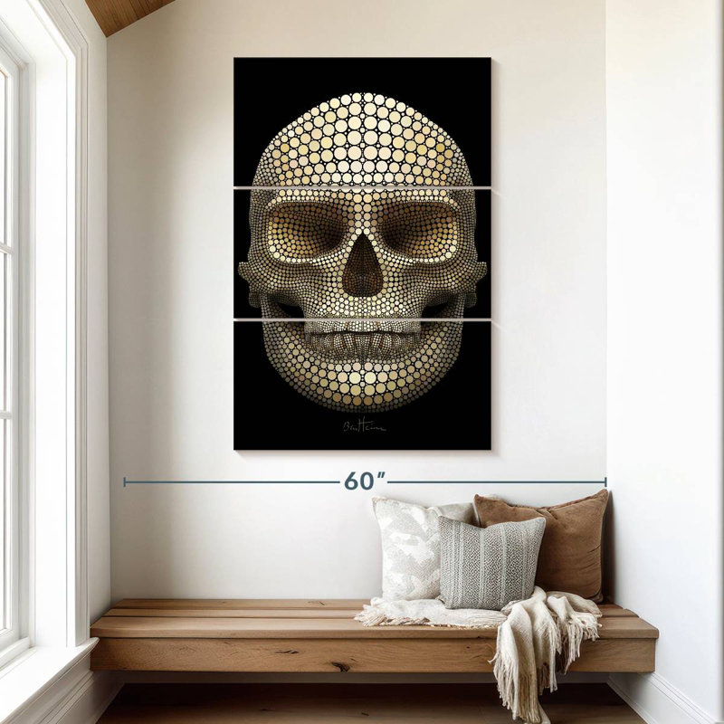 Kerner Skull Made Of Circles