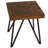 Solid Wood Top End Table
