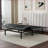 Queen Size Black &amp; Grey Adjustable Bed Base with Head &amp; Foot Adjustment, Wireless Remote &amp; Tool-Free Assembly-545123407-545123441