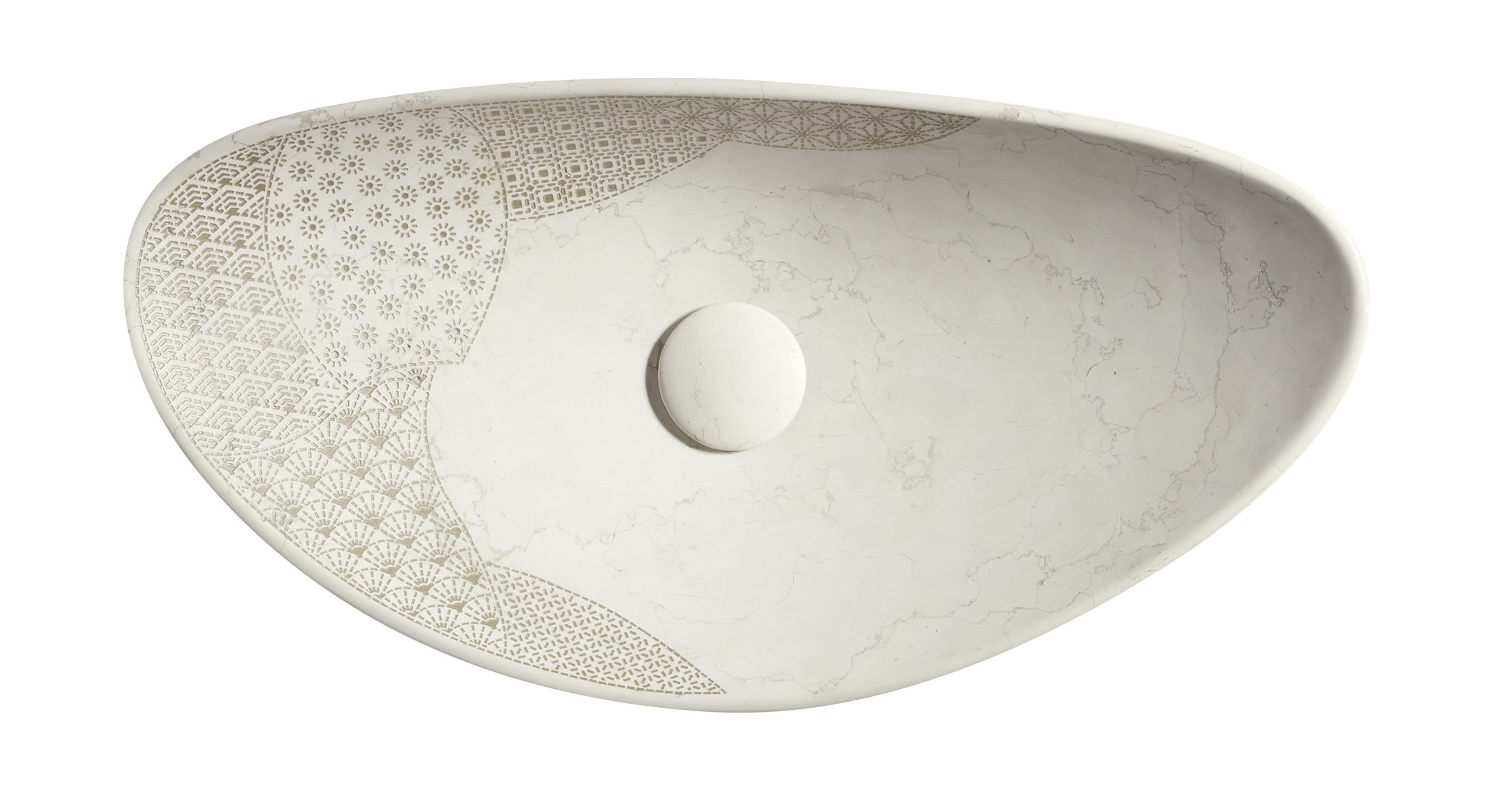 KOHLER Kensho, ARTIST EDITIONS Asymmetrical Oval Vessel