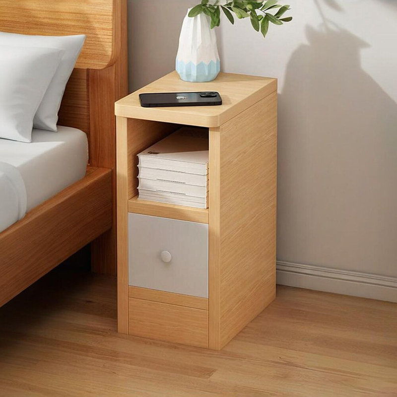 30cm W Bedside Table, One Drawer